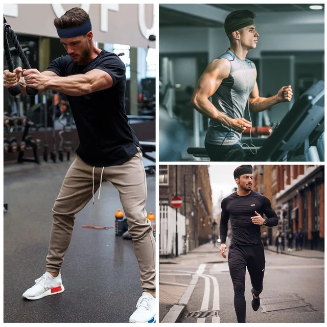 HCT STYLE Bande Elastiche Fitness Set Da 5 Livelli, Elastici Palestra In Lattice Naturale Per