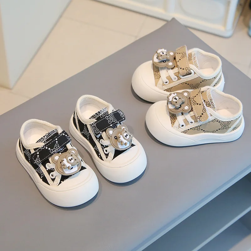 Breathable Children's Canvas Shoes with Soft Soles
