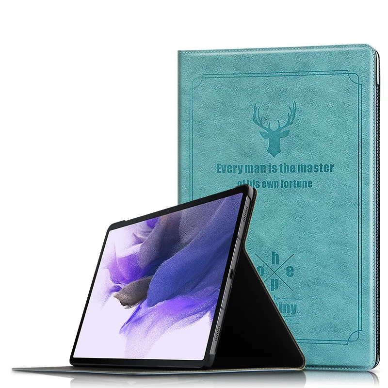 

Pu Leather Auto Sleep /Wake Tablet Protective Cover Shell For Samsung Galaxy Tab S9 FE Plus 12.4 Case For Tab S9 Plus 12.4