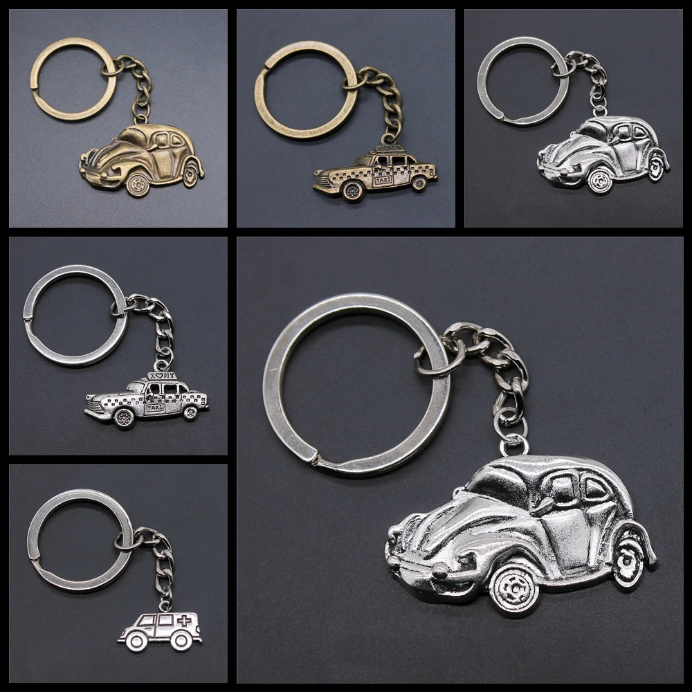 LV&GEDETE car key chain pendant key ring creative men and women key chain  pendant public key buckle.