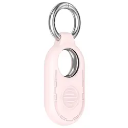 Silicone Protective Cover Keychain for Smart Tag Anti-Lost Trackers (Pink)