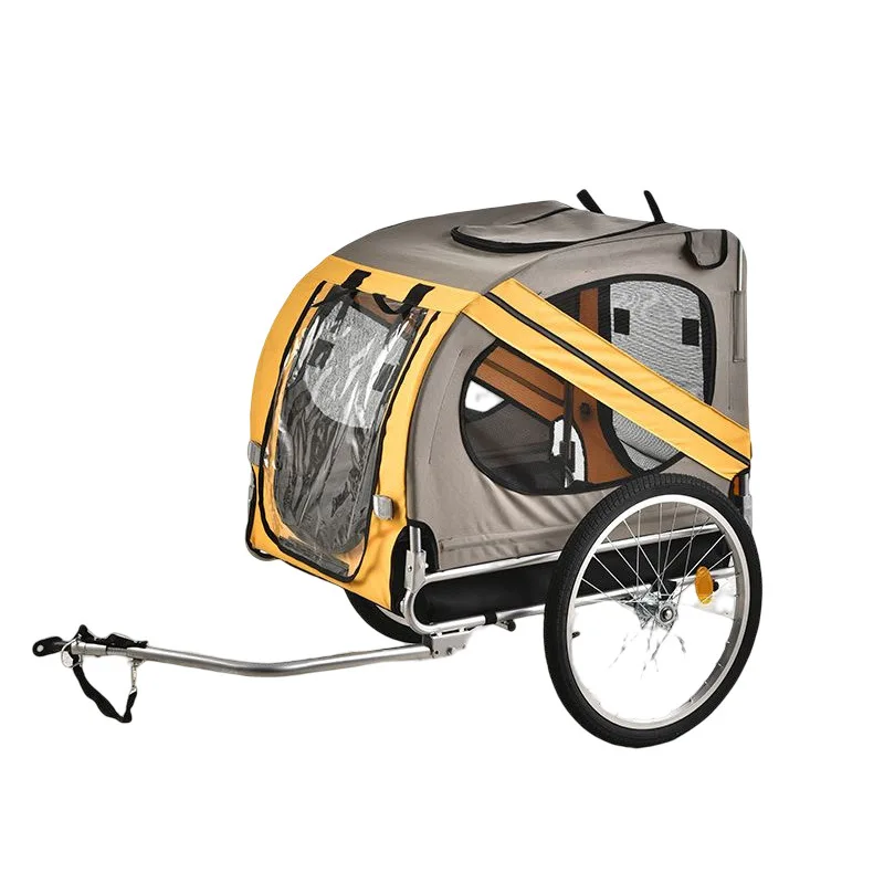 

ZL Outdoor Bicycle Hanging on Back of Ear Trailer Belt Dog Pet Stroller Dog Walking Artifact Load