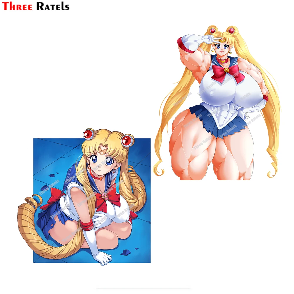 

Three Ratels D858 Muscle Sailor Personalized Creative Scratch Stickers For Bedroom Wall Decoration Decals