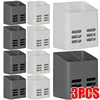 3/1PCS Storage Boxes Wall Mounted Bathroom Toothpaste Cosmetics Racks Comb Razor Skin Care Product Home Storage Organizer Box 1