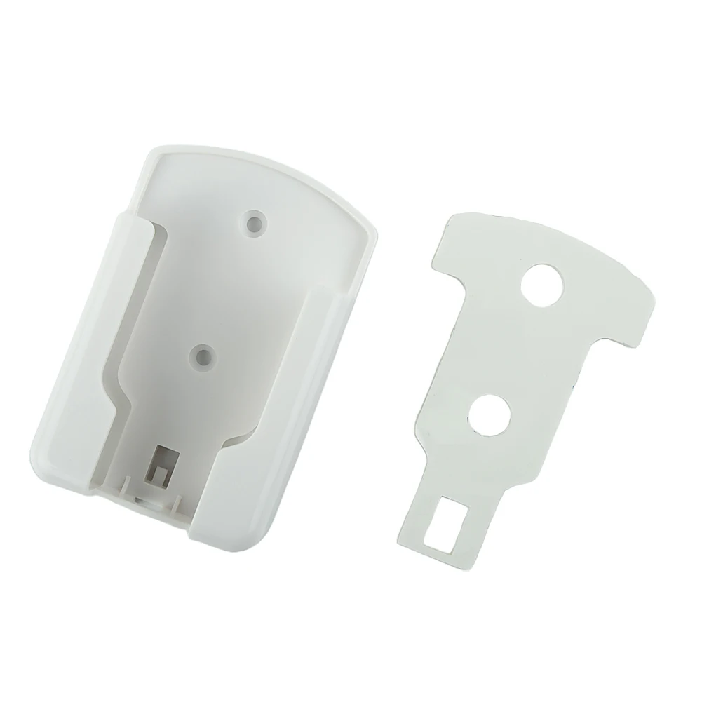 

Air Conditioner Remote Holder Universal White Wall Mounted Box Storage Remote Controller Holder Phone Charging Bracket Holder