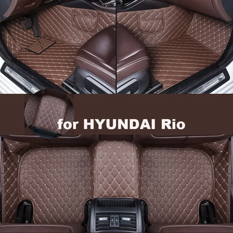 

Автомобильные коврики для HYUNDAI Rio 2016-2017, аксессуары, индивидуальные автомобильные коврики