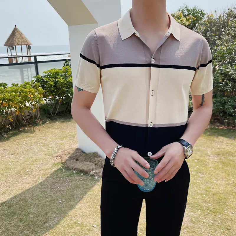 Рисунок 3 - Красивая мужская рубашка-поло с коротким рукавом