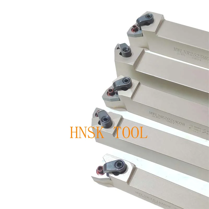 Lathe Tool Holder High-Quality MWLNR1616H08 MWLNRK08 MWLNR2525M08 External Turning Tool MWLNL Lathe Bar Turning Holder CNC Cutting Tool Cutter
