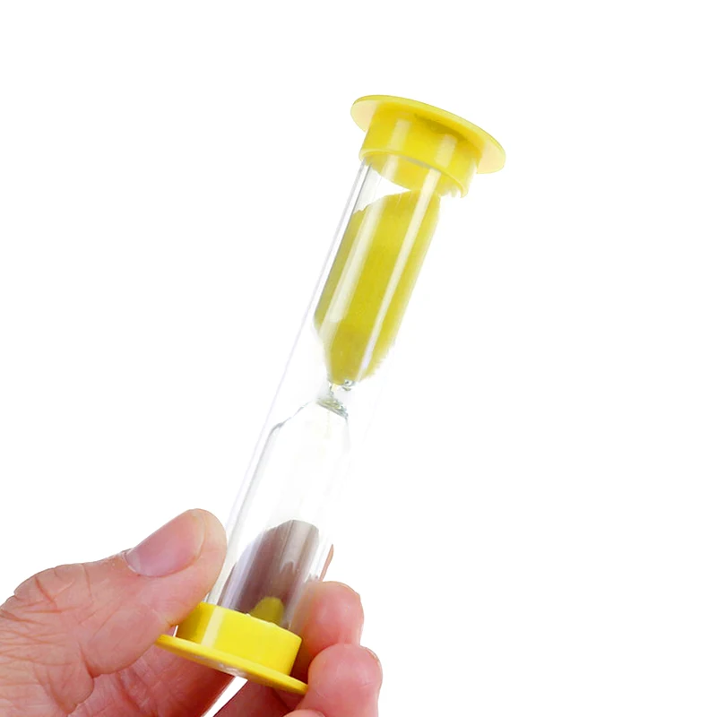 플라스틱 모래 시계 타이머 다채로운 모래 시계, 작은 모래 시계 타이머, 30 초, 1 분, 2 분, 3 분, 5 분, 10 분, 6 개