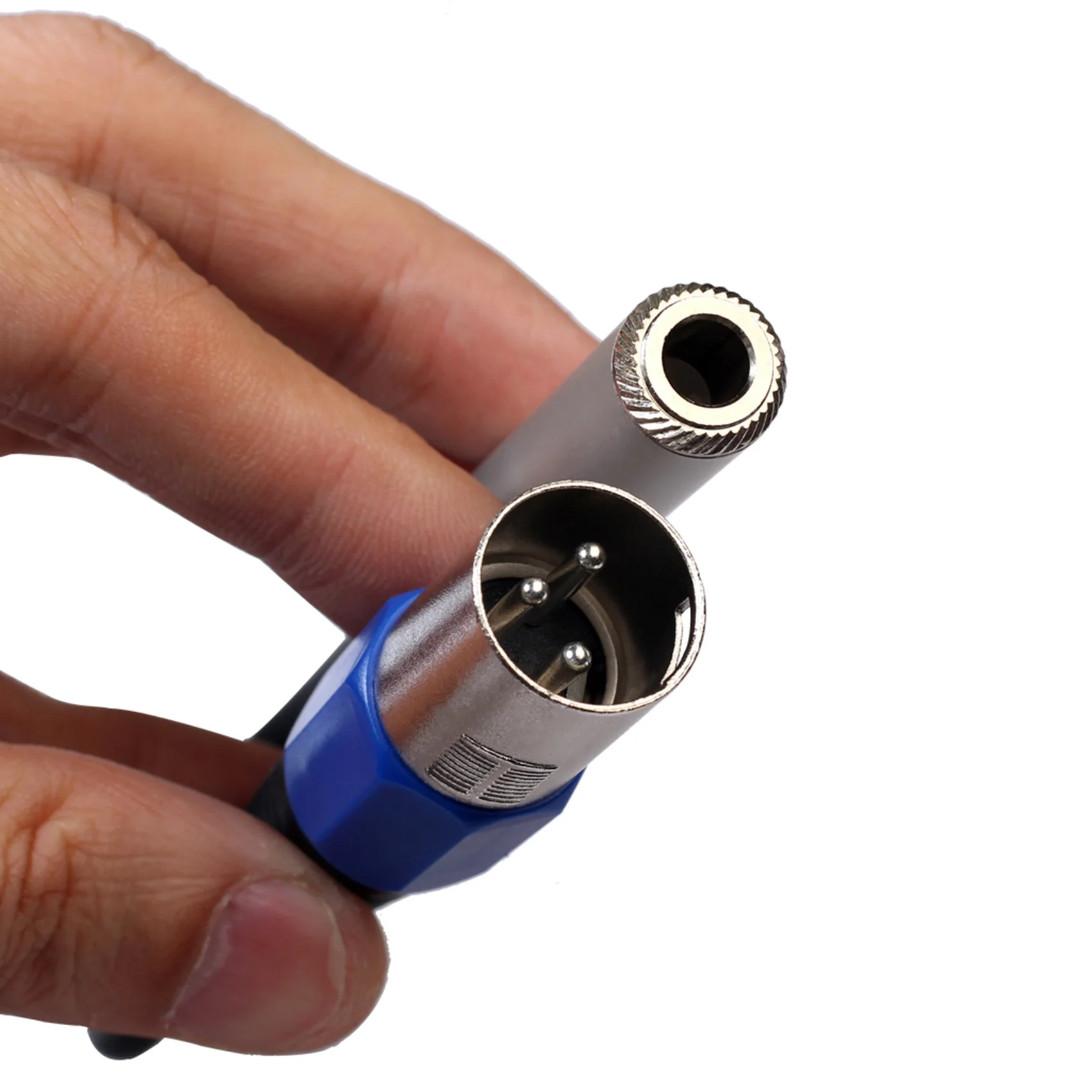 새로운 1/4 - XLR 케이블, 밸런스드 1/4인치 여성 - XLR 남성 스테레오 오디오 어댑터, 쿼터 인치 TS/TRS - XLR 남성 커넥터