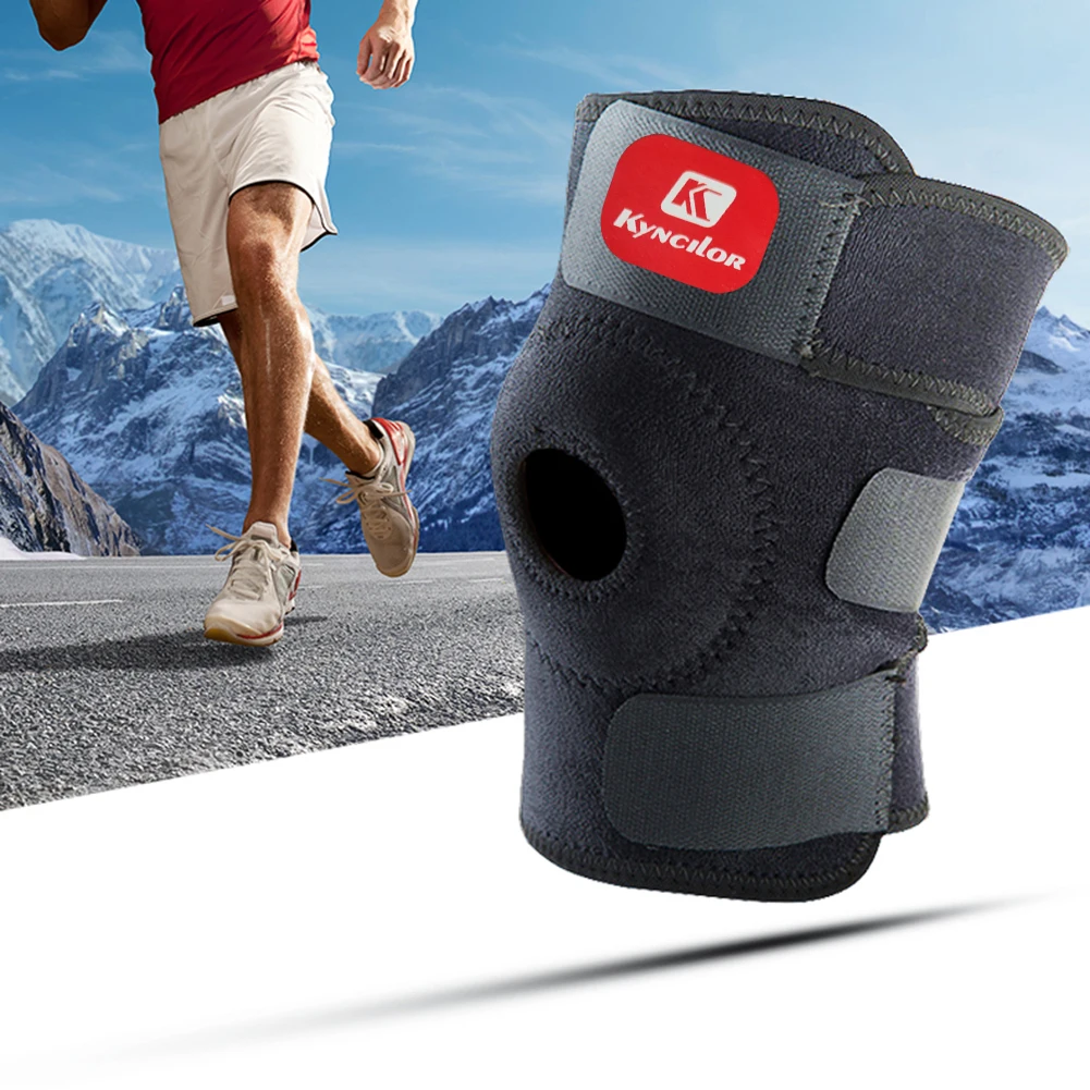 Knee Support Knee Brace 1PC Hinged Knee Brace for Meniscus Tear Patellar Tendon Support Pain Relief Strains Sprains