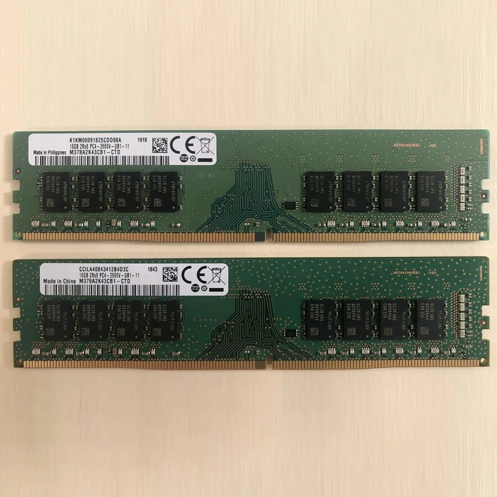 メモリー ワークステーション向け PCメモリ PC4-2400T-UB1-11 16GB x 2 合計32GB 動作保証