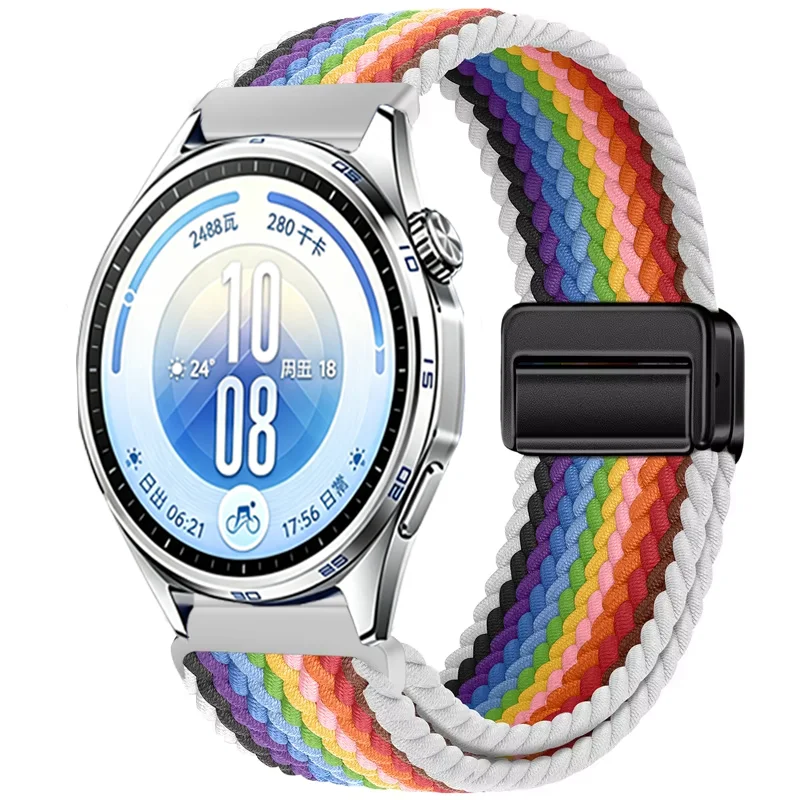 Nylon Magnetic Clasp Sports Bracelet, 20mm/22mm