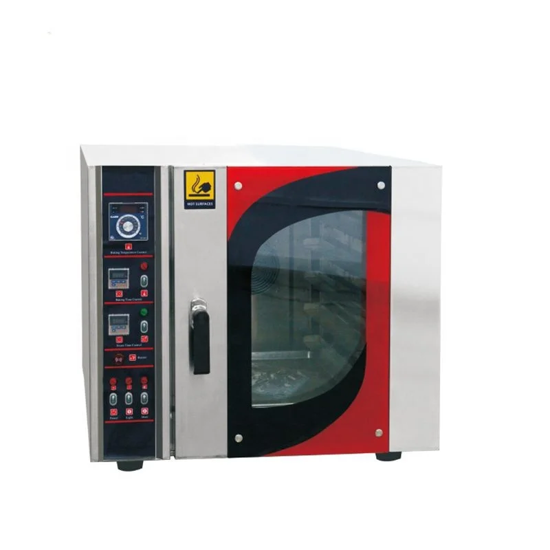 High-quality Commercial Gas Convection Oven Power By Gas 8 Trays Oven for Bread Making Bakery Machine