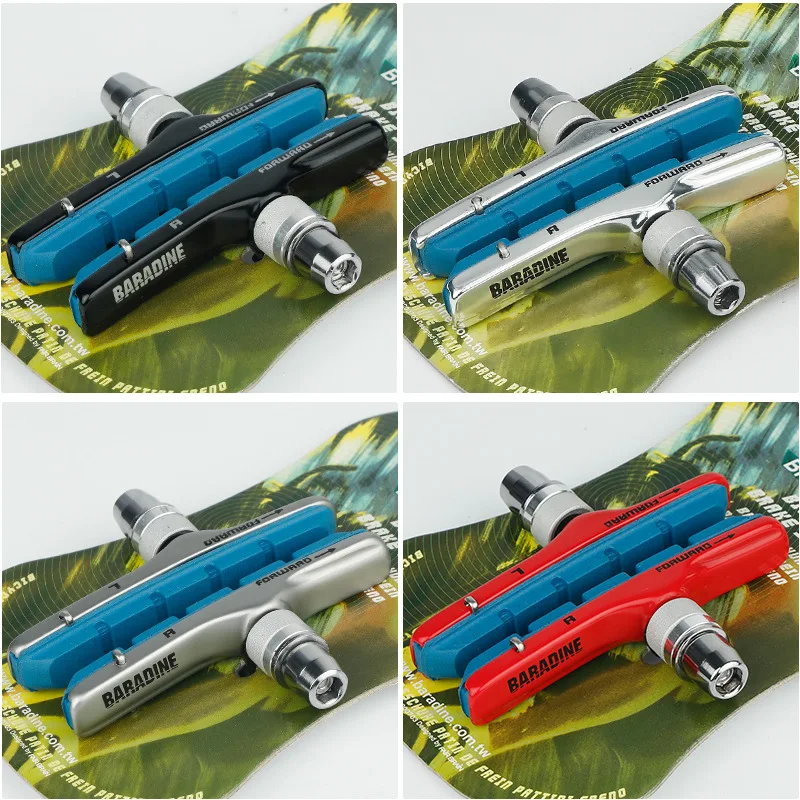 Bicycle carbon rims replaceable brake pads 24-29 inch mountain bike v-brake brake block Bicycle Accessories