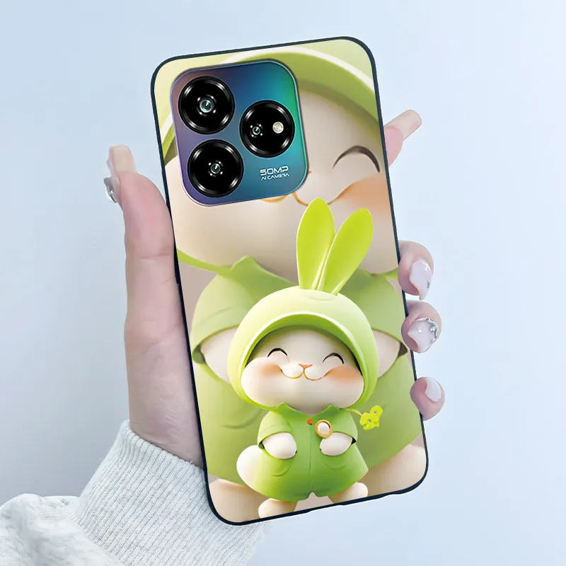 Luxury Silicone Back Cover - Cute & Cool Design