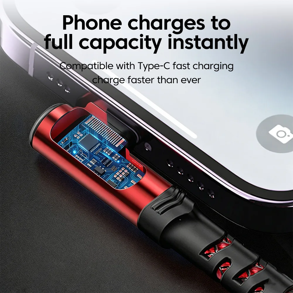 90 °   엘보우 100W USB C to USB C 고속 충전 게임 케이블 PD 타입 C 슈퍼 차지 와이어 (아이폰 17, 16, 삼성 노트북, 태블릿용)