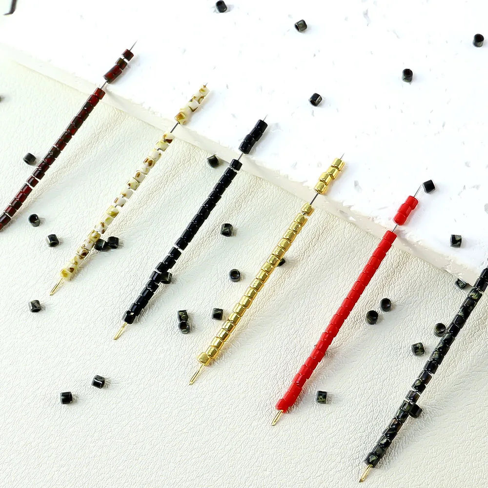 2,2mm 10/0 Japanische Miyuki Delica Perlen 10g/Röhrchen Multi-Serie zur Auswahl, Glasperlen für Schmuckherstellung und DIY-Halsketten