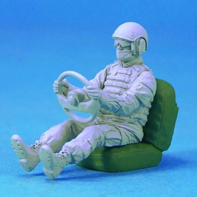 1/35 스케일 레진 피규어 조립 모델 키트 미국 스트라이커 드라이버 취미 미니어처 차고 키트 조립되지 않고 도색되지 않은 228