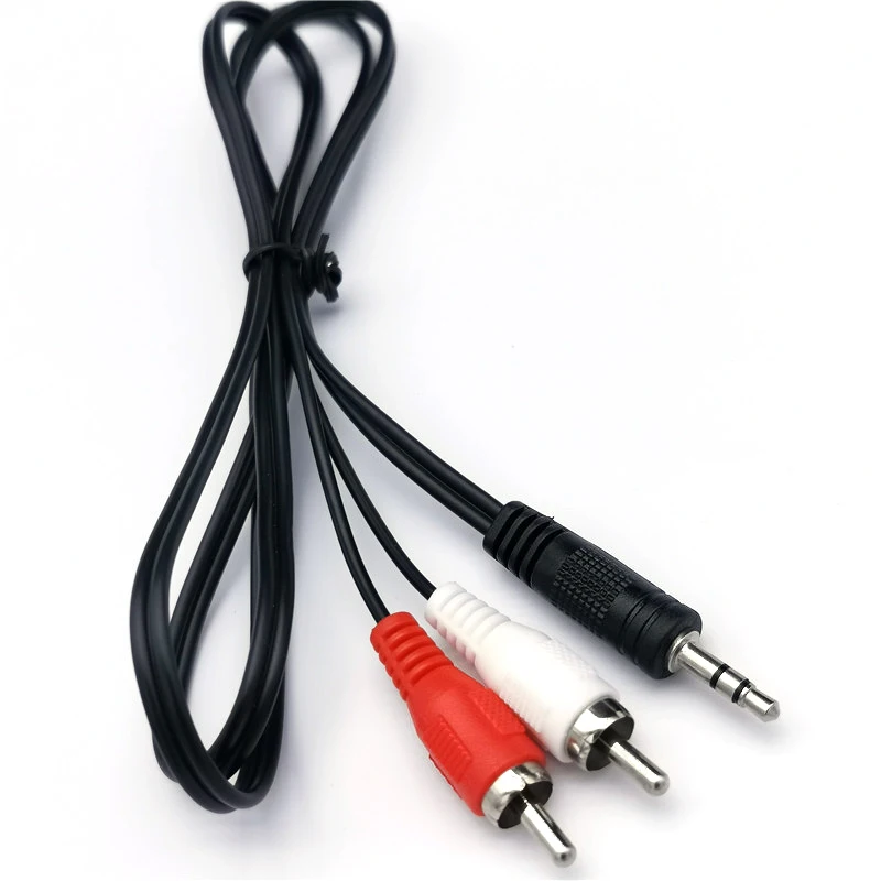 Premium 3.5mm to RCA Stereo Audio Cable - 1.5M for Superior Sound Quality