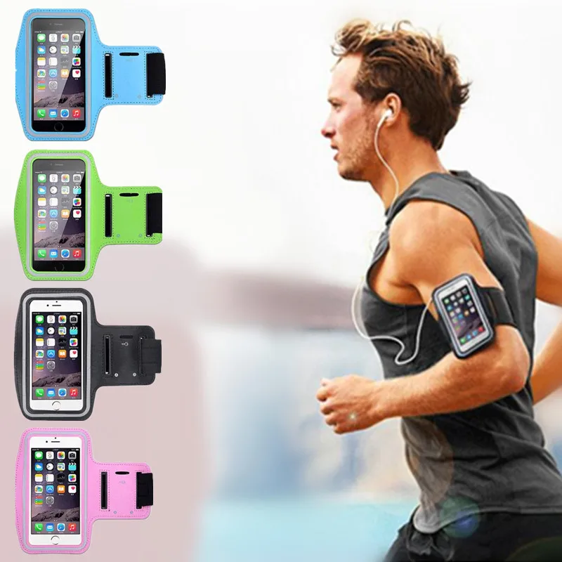 5 6inch Mobile Phone Armband Outdoor Sports Smartphone Holder Gym
