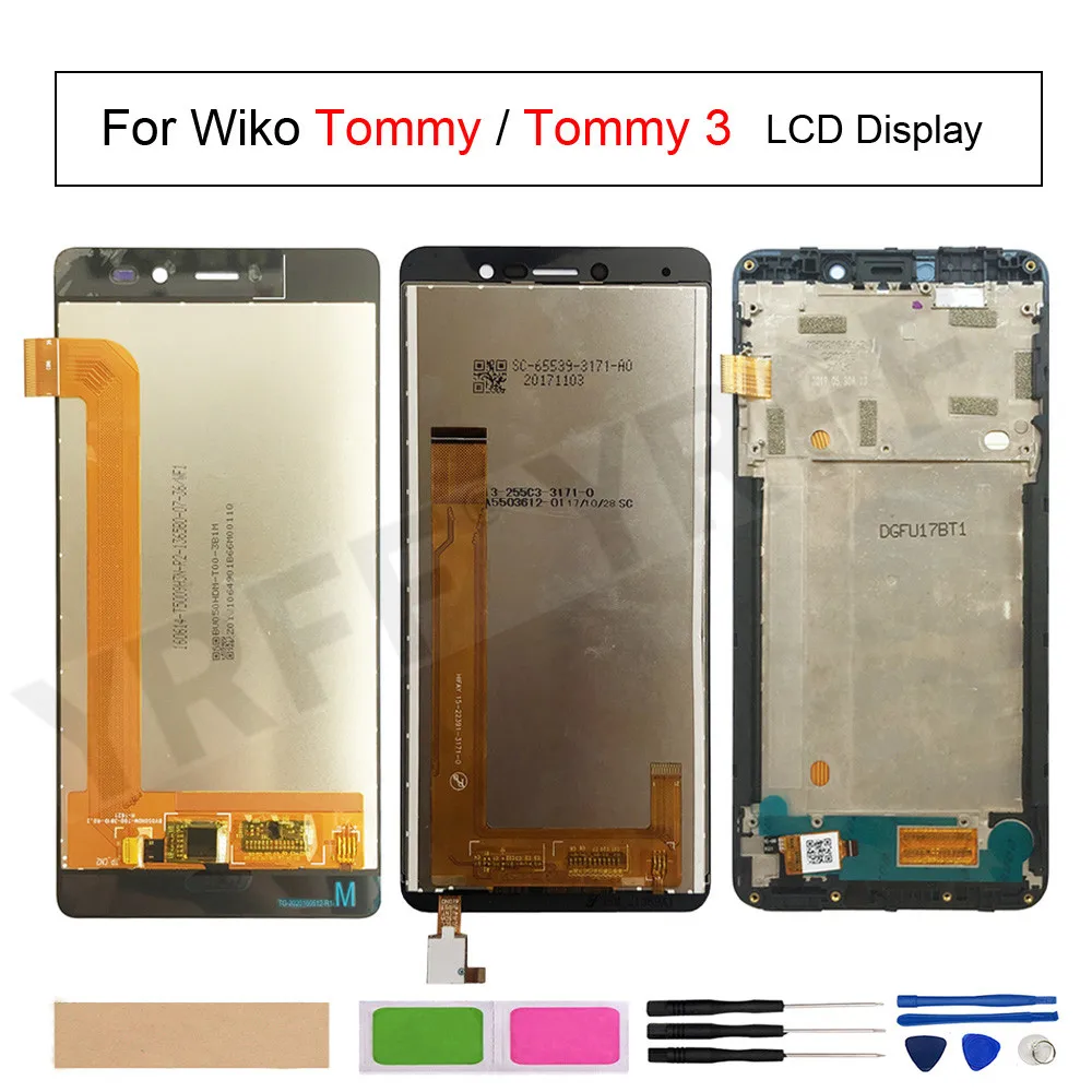 Per Wiko Tommy 3 W _ K600 Display Lcd Touch Screen Digitizer Assembly Per Wiko Tommy Lcd Screen Panel Riparazione Di Ricambio
