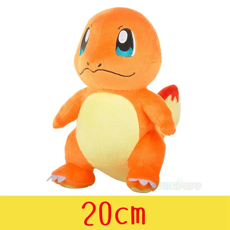 thumbnail image 1 of 40 Styles Pokemon Plush Charmander Squirtle Pikachu Plush Bulbasaur Anime Stuffed Animal Toy Peluche Pokemon Doll Gift for Kid, 1 of 5