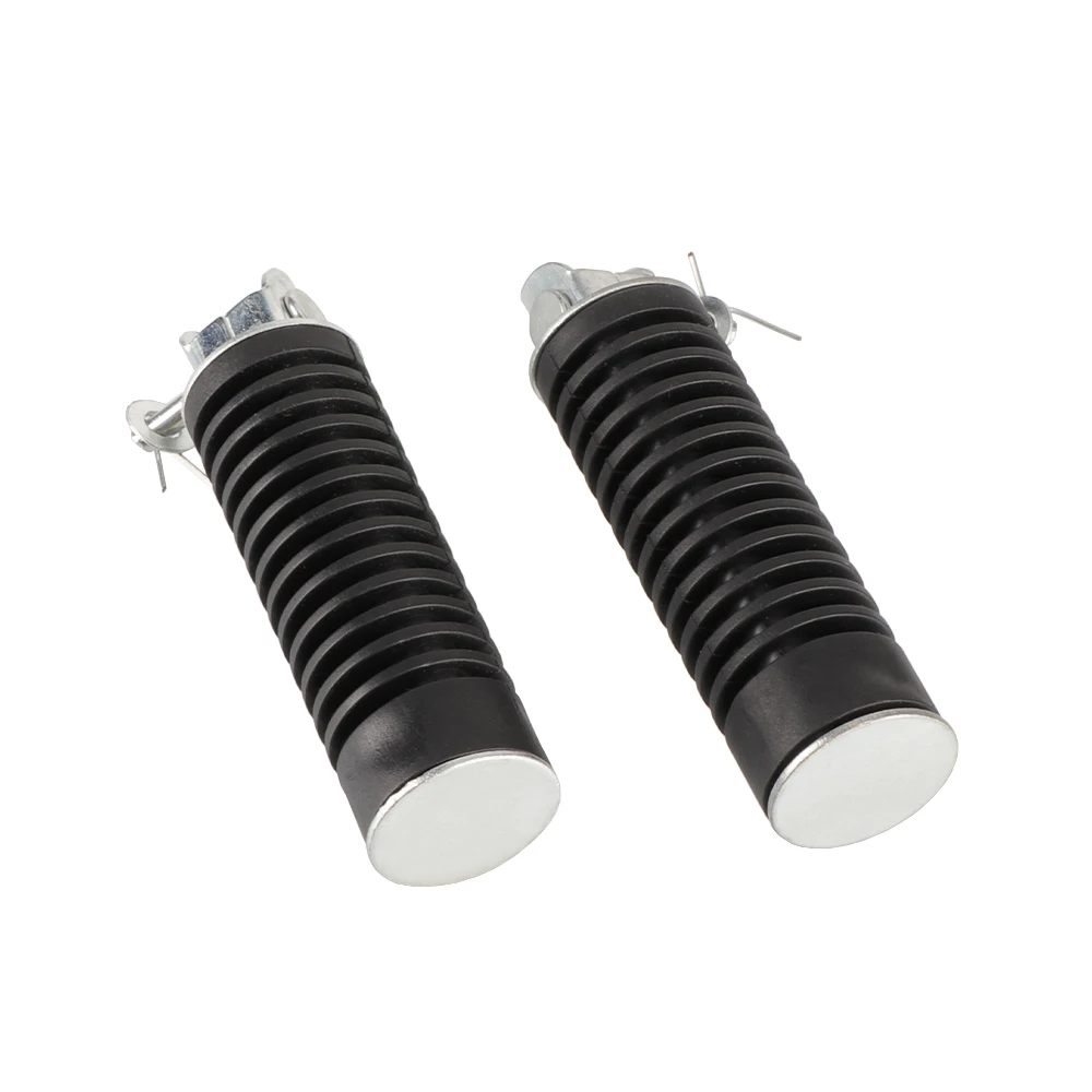 1 Paar Gummi klappbare Fuß stütze Fußrasten faltbare Fußrasten Heck pedale für Honda CG125 Universal Motorräder Motorrad Moto Teile – Detail 5