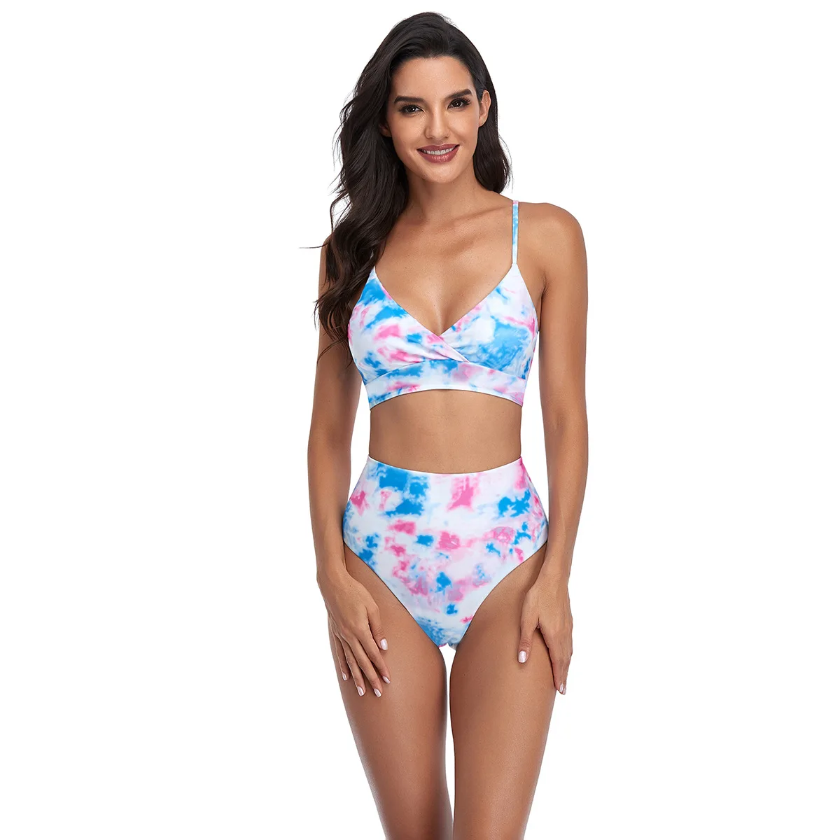 Women Swimsuit 2023 New Print String Sexy Bikinis Set Swimwear Summer Biquini Beach Bathing Suit For Female
