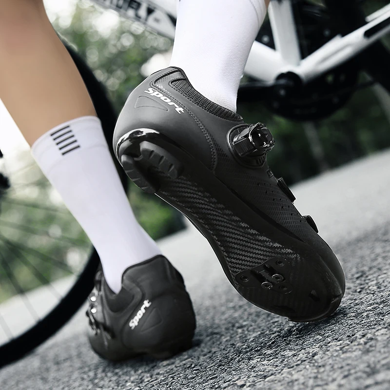 Cycling Shoes Summer Unlocked Breathable Bicycles Professional Unisex Mountain Leisure Road Bikes Hard Soled Riding