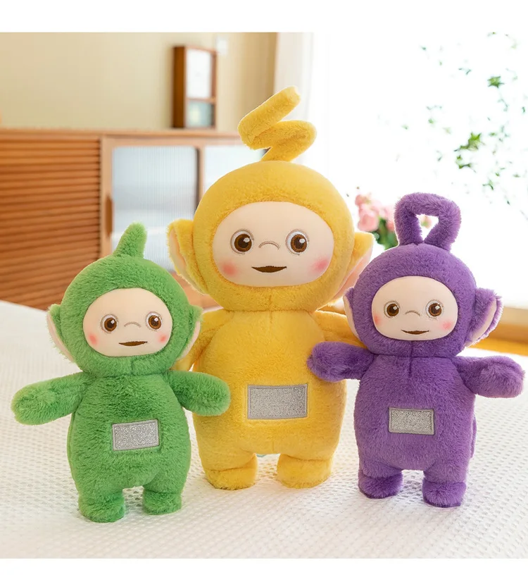 Teletubbies Style Plush Toy – Soft Huggable Cartoon Stuffed Animal for Toddlers, Soothing Sleep Buddy Kids Gift - 6