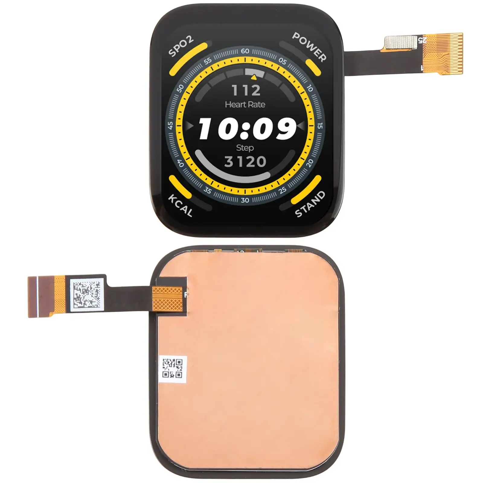 Advanced Smart Watch LCD Display with Digitizer Full Assembly