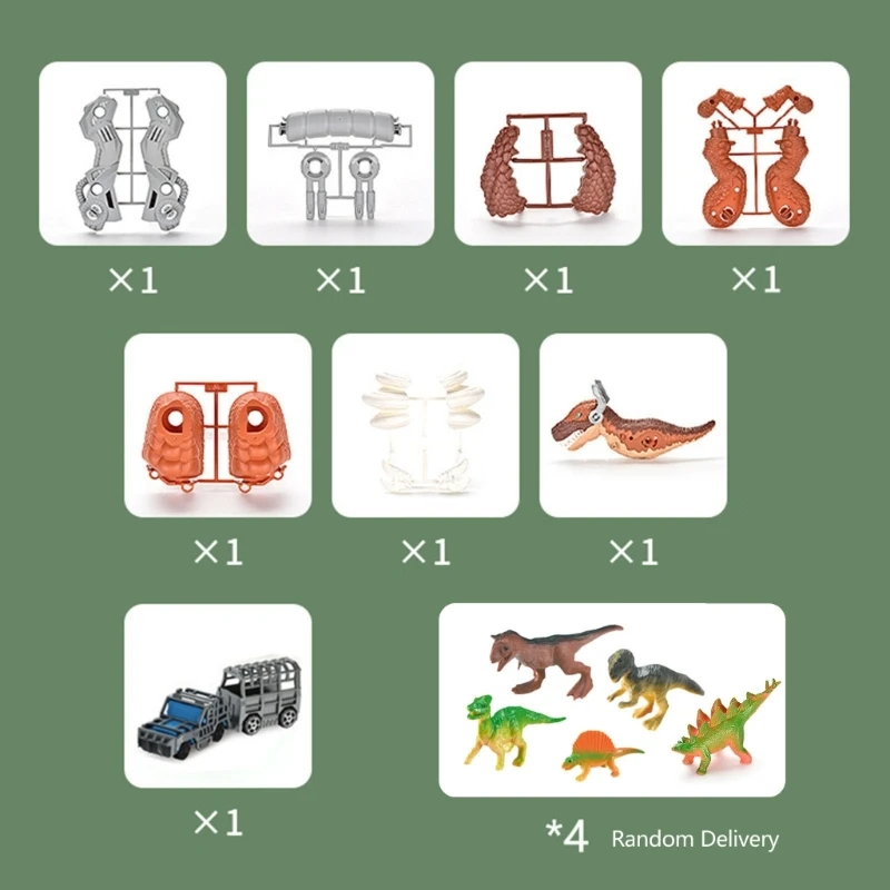 

YYDS Детский грузовик-динозавр, транспортная игрушка, игрушка для рук, игрушка с откатным транспортным средством