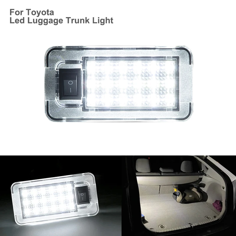 

1x For Toyota Rav4 MK5 XA50 Highlander Prius Sienna Venza Scion Lexus Car Accessories LED 6000K Luggage Trunk Lamp 81250-48010