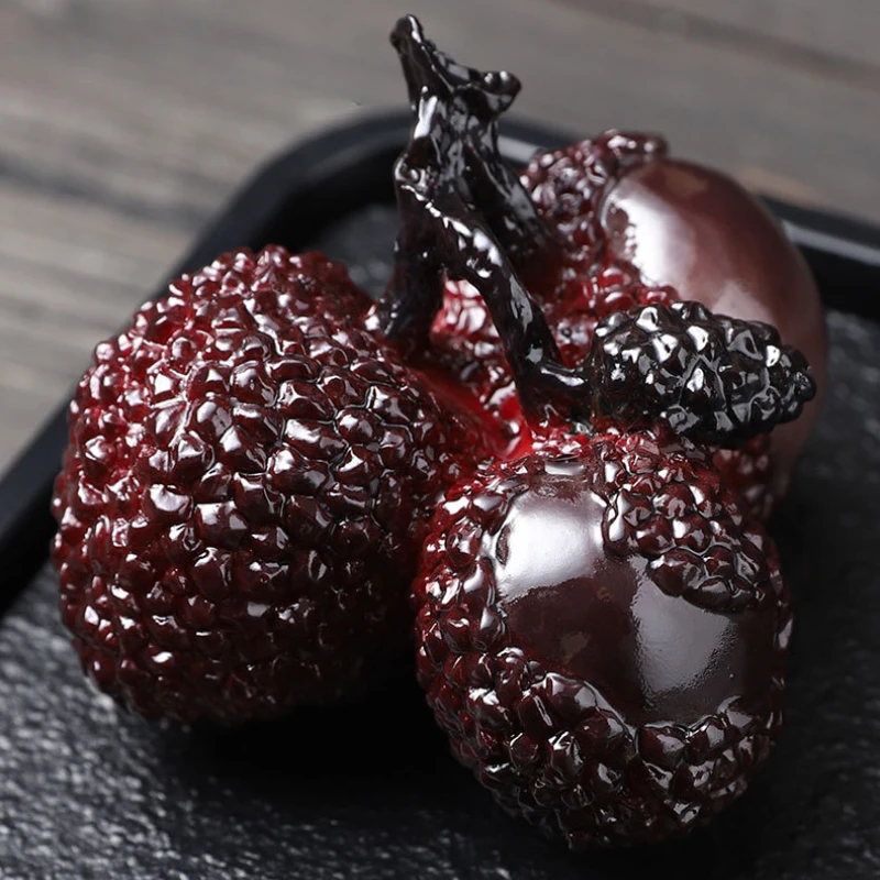 Color Change Litchi Tea Pet Gong Fu Tea Ceremony Accessories Decoration for Living Room PetsTea set accessories Decoration
