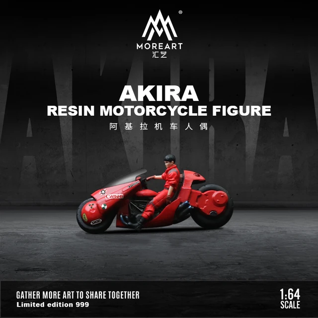 Time micro more art 1/64 AKIRA バイクフィギュア - ミニカー