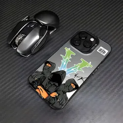 Stylish V - Vrunks Anti - Fall Matte Back Phone Case for Redmi Note 9S 4G (CYB - 388LALA6319B1)