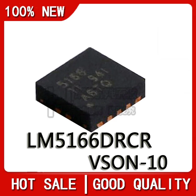 

5 шт./партия, новый оригинальный набор микросхем LM5166DRCR LM5166D LM5166 VSON-10 Printing 5166