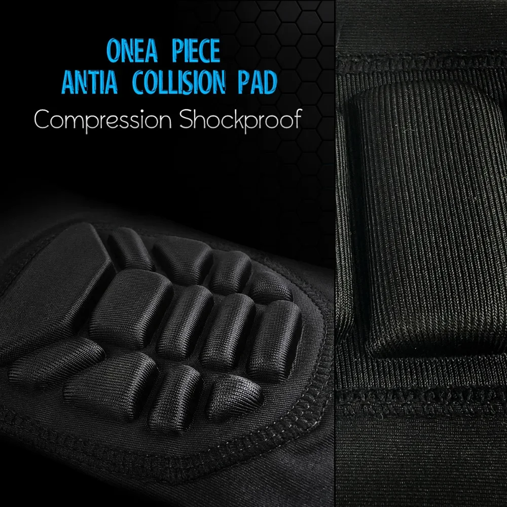 Compression MTB Knee Pads 1 Pair Honeycomb Long Basketball Leg Sleeve Men Women Teens Sport Calf Knee Brace Soccer Gym Leggings For Knee Pad Knee Brace