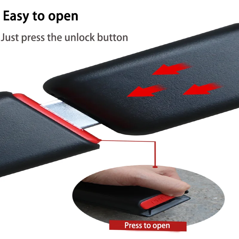 Universal Auto Sicherheitsgurte Sicherheitsgurt Gurtband Extender Auto Verlängerung Schnalle Sicherheitsgurte Extender – Detail 7