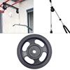 100mm Rope Pulley, Wire Rope Reel Nylon Pulley for Ropes DIY Gym Fitness Equipment Cable Machine Wire Rope Pulley Reel 24BD 2