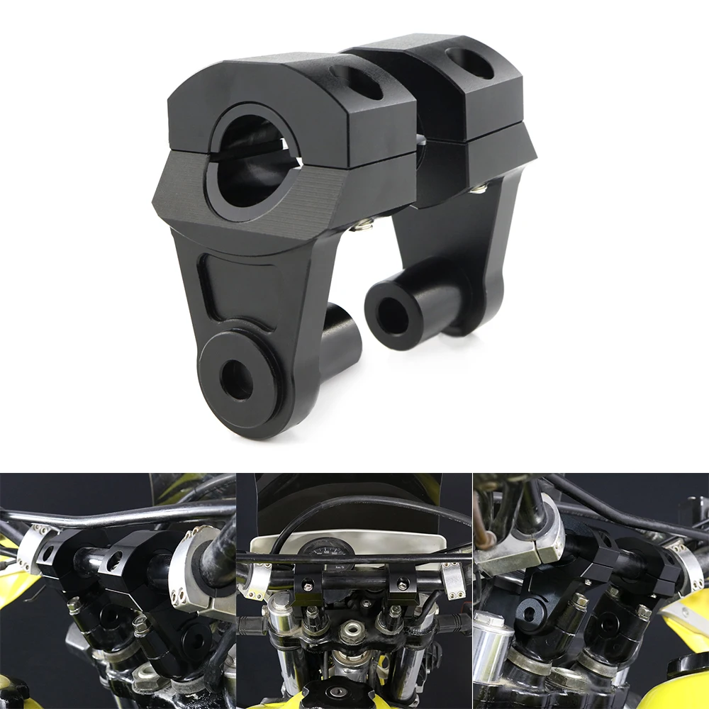 Moto Manubrio Riser Manubrio Riser 25.4Mm Misura Per Harley Davidson Sportster Dyna Super Glide Springer Softail V-Rod