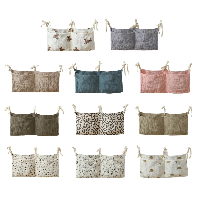 

Bedside Storage Bag Portable Nappy-Bag Feeding Bottle Diaper Bag Multiple-Use Dinning Chair Hanging Pocket Dropship