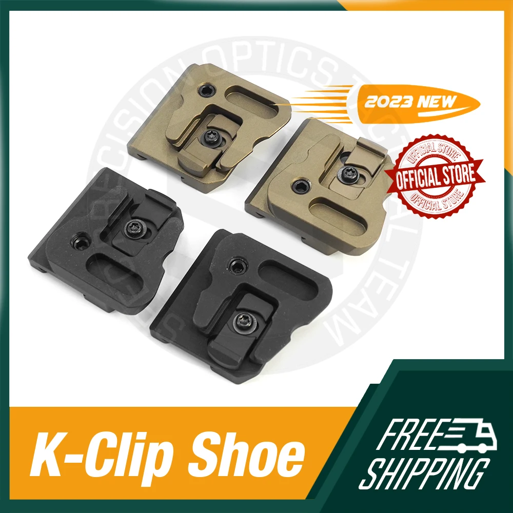 SPECPRECISIONTacticalKVCKClipShoeSets2PSMetalHelmetMountDovetailConversionAdapter