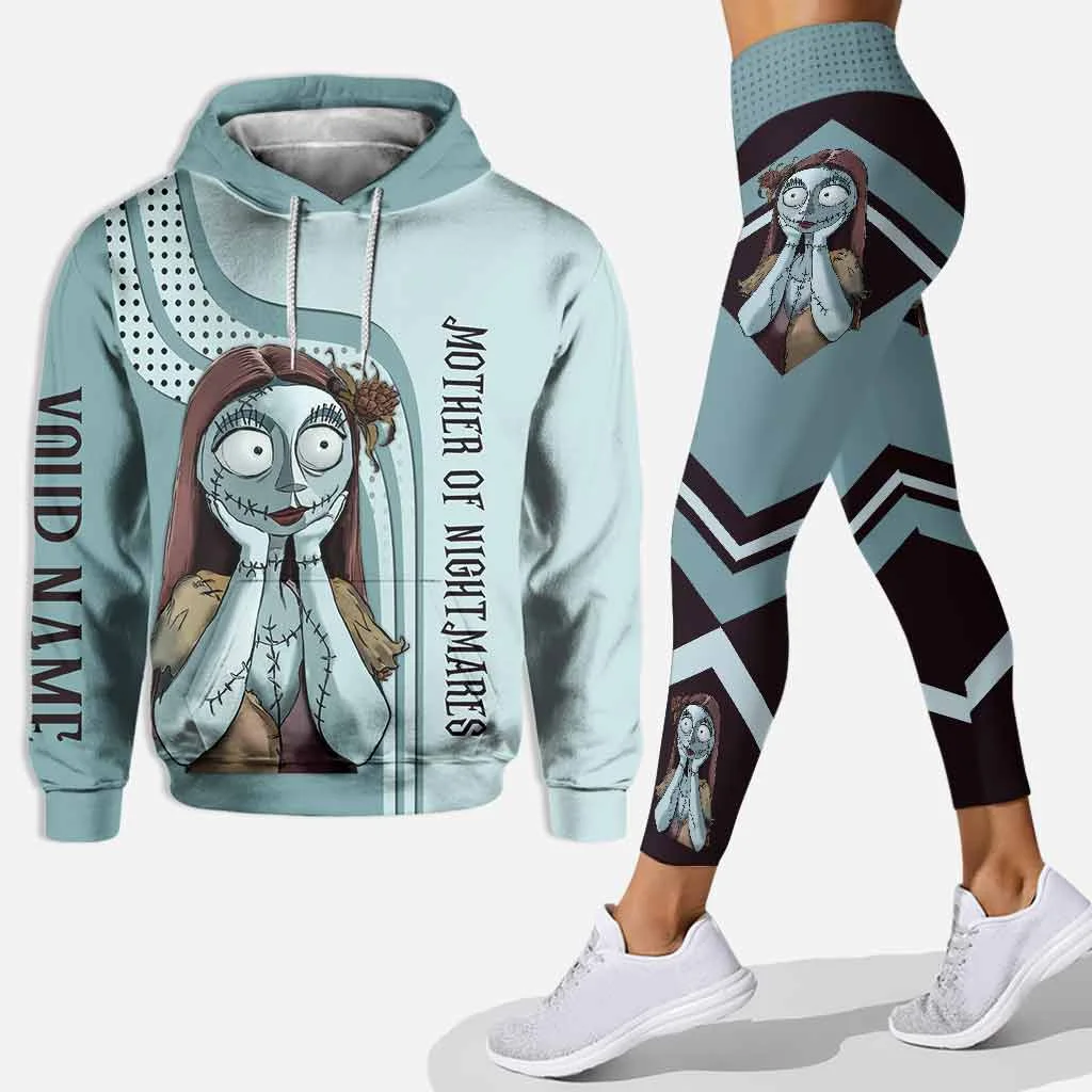 

Nightmare Before Christmas Sally Hoodie Womens Leggings Yoga Set Womens Disney Jack Skellington Hoodie Sports Leggings Tracksuit