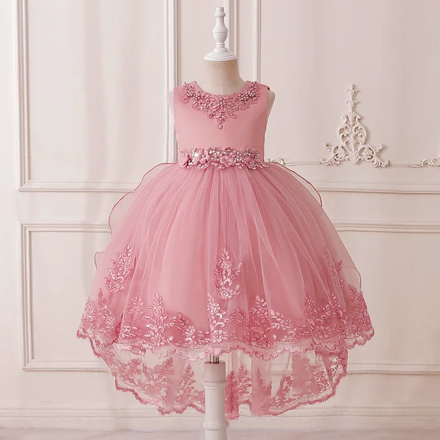 Vestido Niña Boda Vestido De Baile Para Niñas Estampado Floral Para  Fiestas Y Bodas Talles 3-10 Años Vestidos Dama De Honor Boda