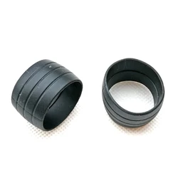 1 Pair Waterproof Anti - Slip Silicone Straps (Black)