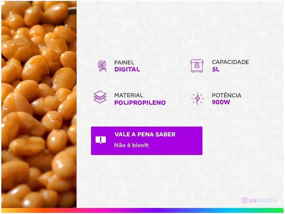 Panela de Pressão Elétrica Digital Mondial - 220V 2