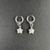 Boucles d'oreilles Punk Grunge Rock à rivets, chaîne, Cool, mode géométrique, goutte d'eau, gothique, breloque esthétique, bijoux, accessoires Hip Hop