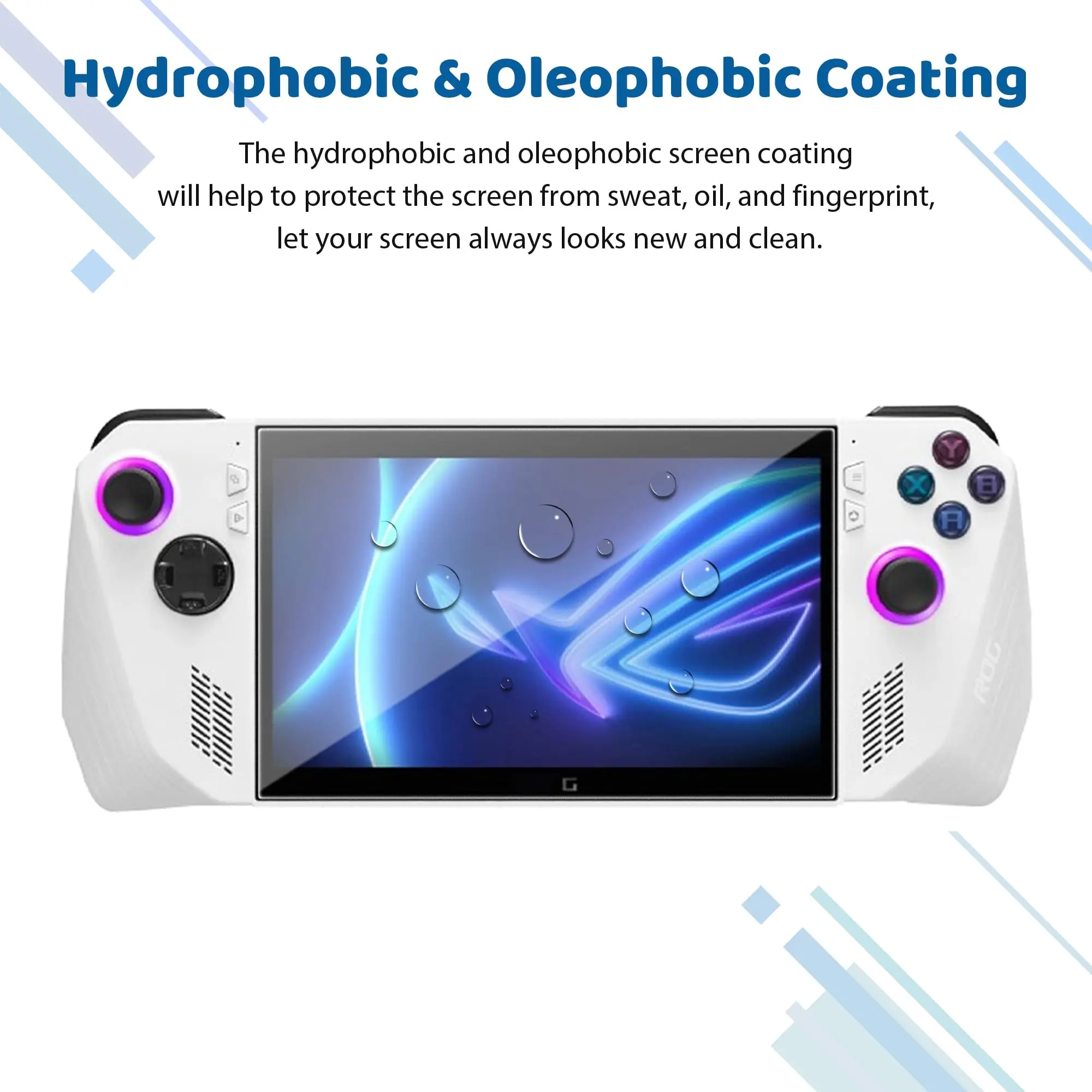 Premium Tempered Glass Screen Protector for Gaming Consoles - Anti-Scratch Protection